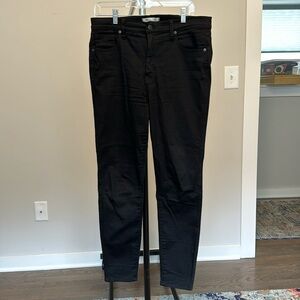 High rise skinny jeans